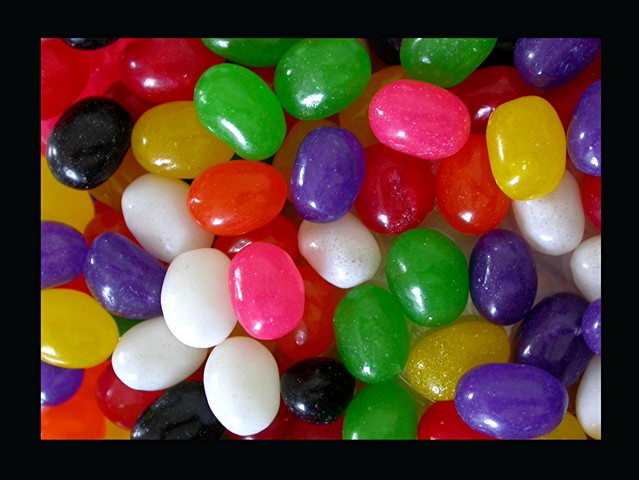 jelly beans. The Colors of Jelly Beans