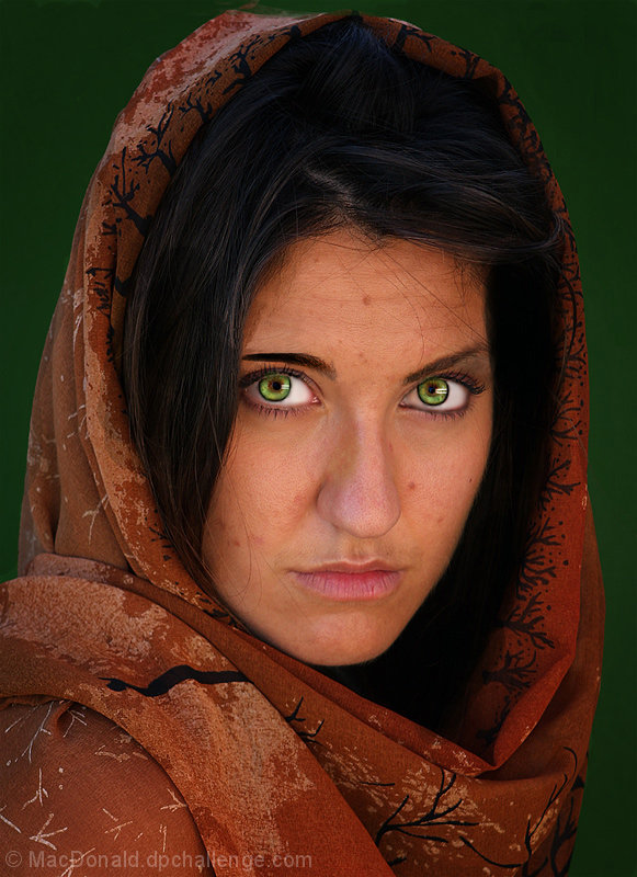 Afghan Girl Eyes