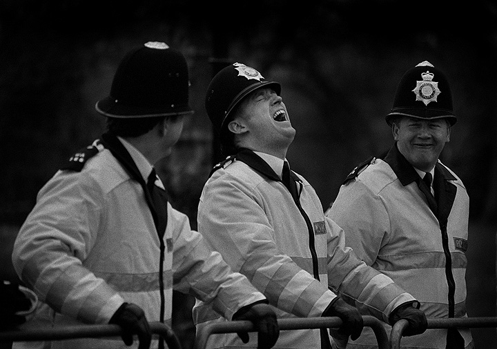 Image result for laughing policeman gif