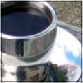 Smooth black coffee