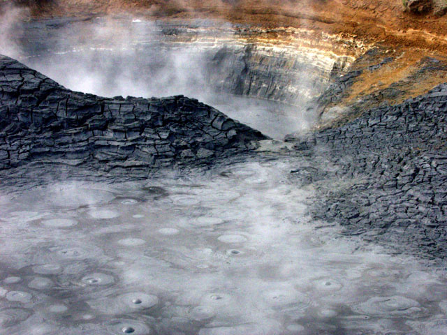 Bubbling Mud Pots