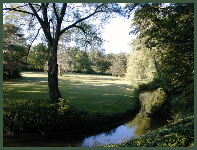 Relax with the Reflections--after cutting the grass!