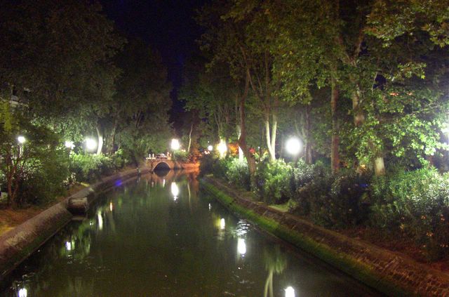 Venice (Lido) at night