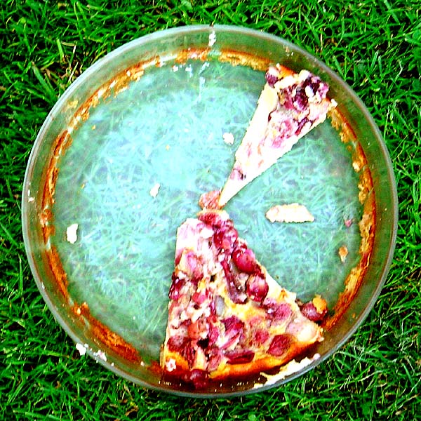 Dessert on the grass