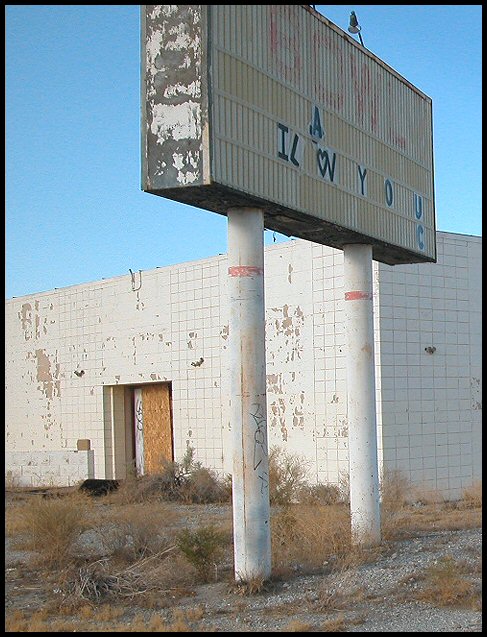 "Someone Used To Bowl Here..."