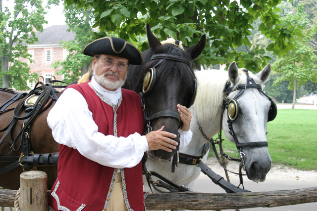 colonial coach man