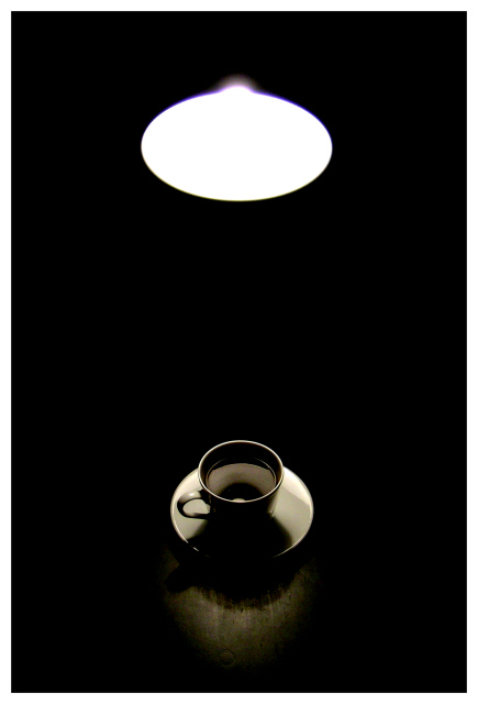 Coffee and light