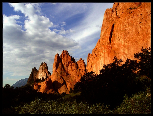 Summer Tourist Stop, Garden of the Gods