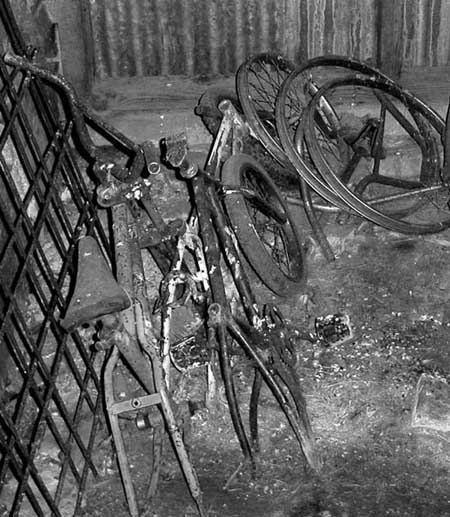 The broken bikes