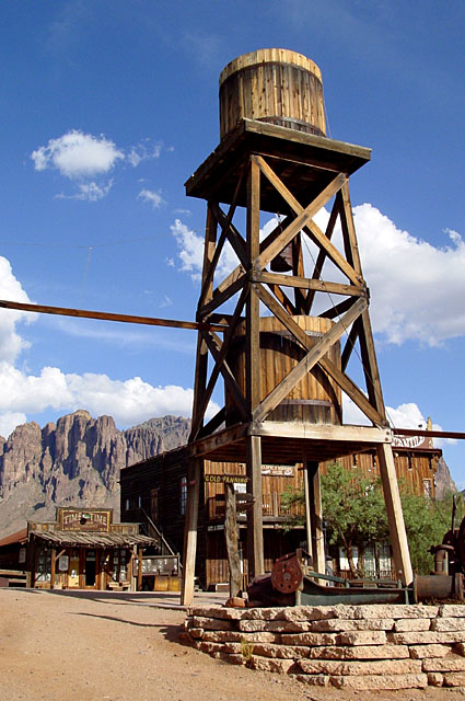 Ghost Town Water Tower