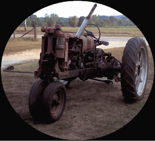 Rustic Tractor