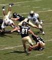 head over heels for football