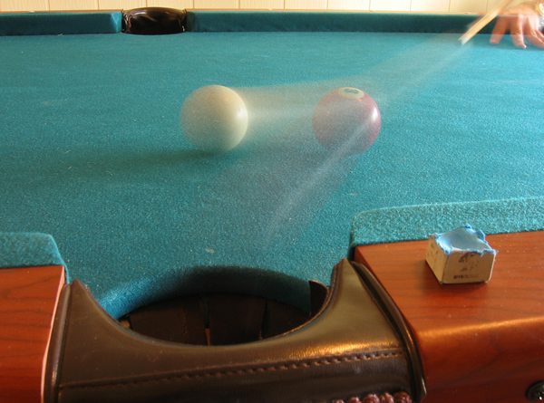 Pool Balls in Motion