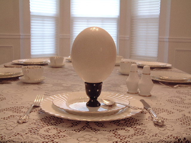 Jumbo Eggs: It's What's for Breakfast