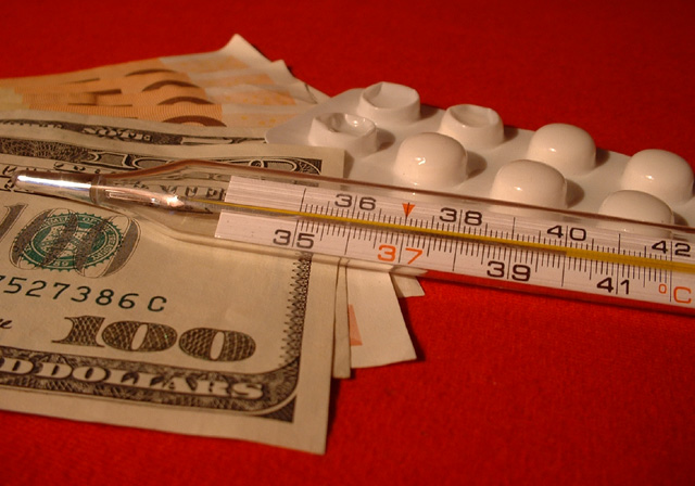 Life's irony: to have wealth, but not to have health