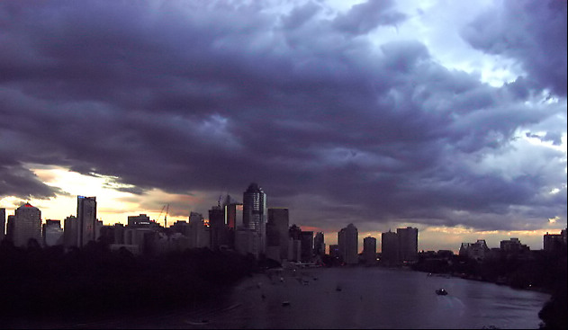 River City at Dusk