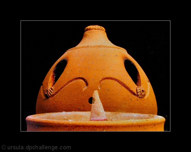 a cone exposed in a single shot