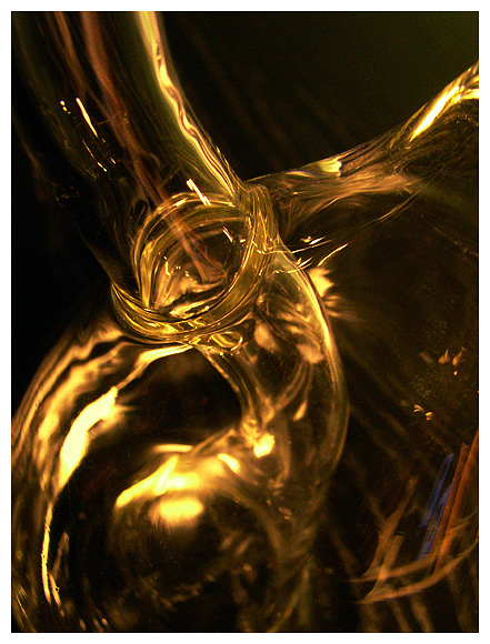 dimensional immersion (detail of a klein bottle)