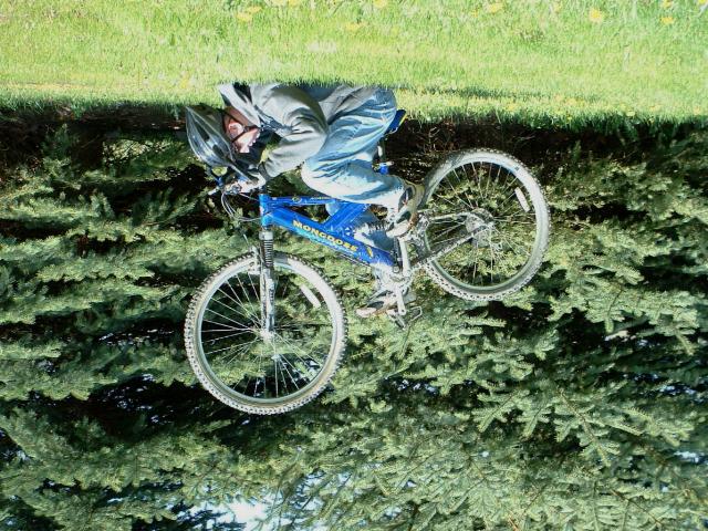 Riding A Bike