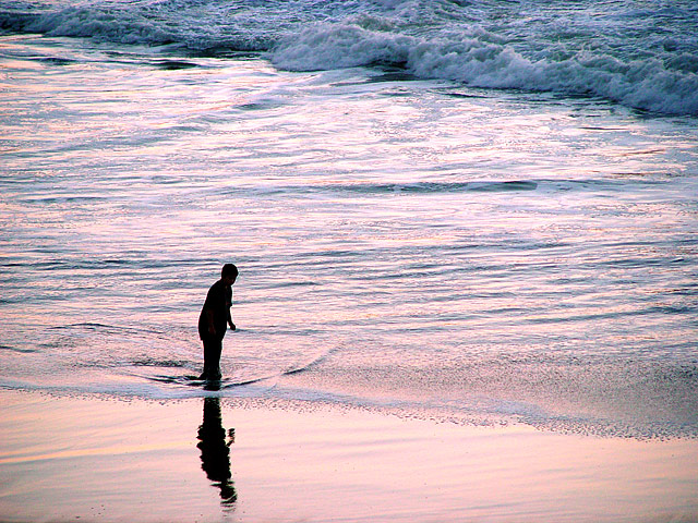 Alone on the Beach