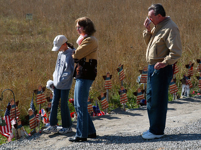 In the Shadow of Angels:  The Heros of Flight 93, Shanksville, PA