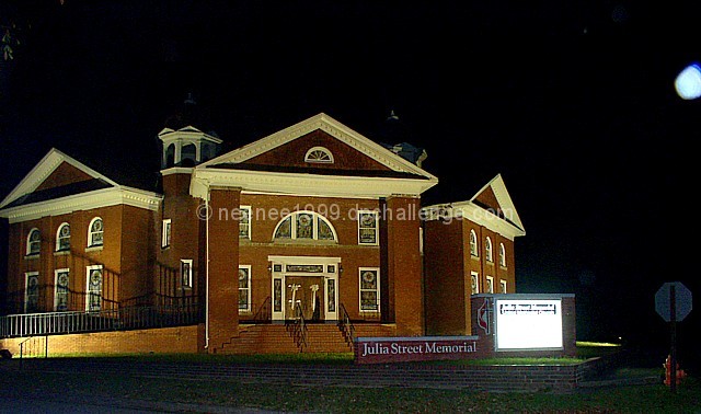 church and moon eclipse in one shot