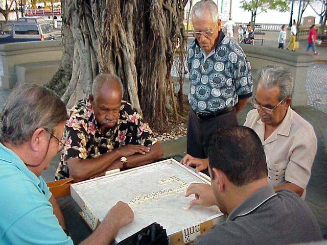 Dominos under the Banya Tree