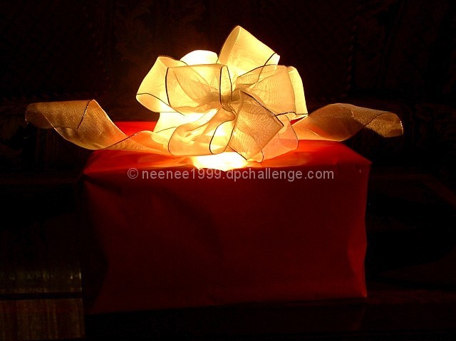 A surprise gift lights up any face