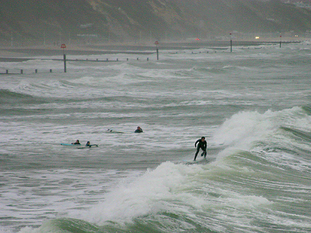 Surfing in the Rain