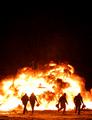 Fire in the blizzard