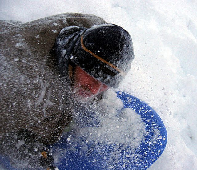 Sledding