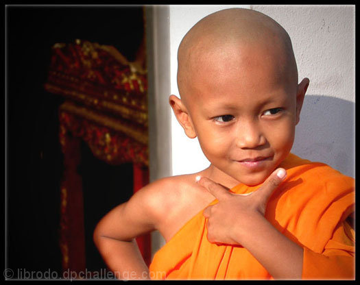 A Novice Monk: Simple Life or Simply a Kid?