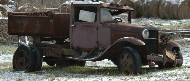 Retired Work Vehicle