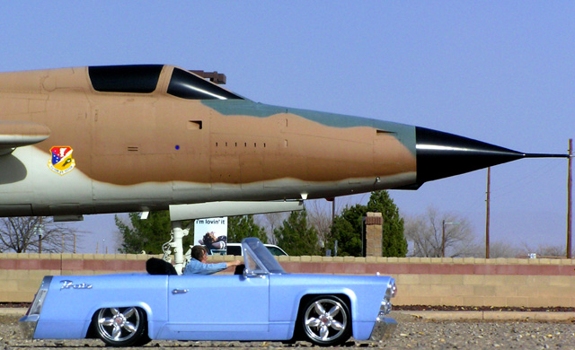 Toy Car VS F-105D Thunderchief! Who Wins?