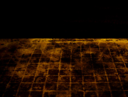 on the edge of the sidewalk