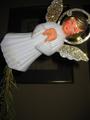 ... atop the tree sat a beautiful angel