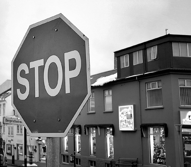 Stop right here!