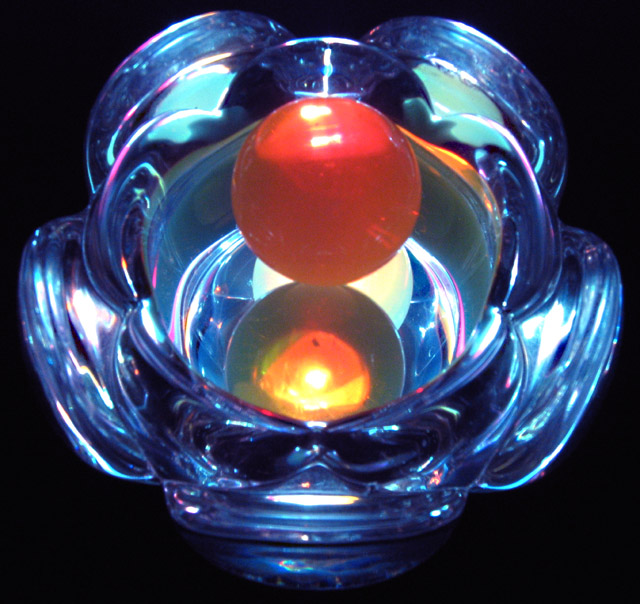 Crystal Bowl and Spheres