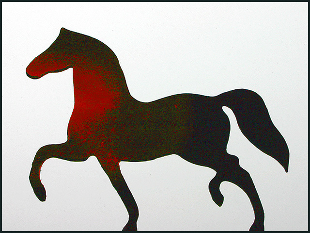  Year of the Horse (rusted)