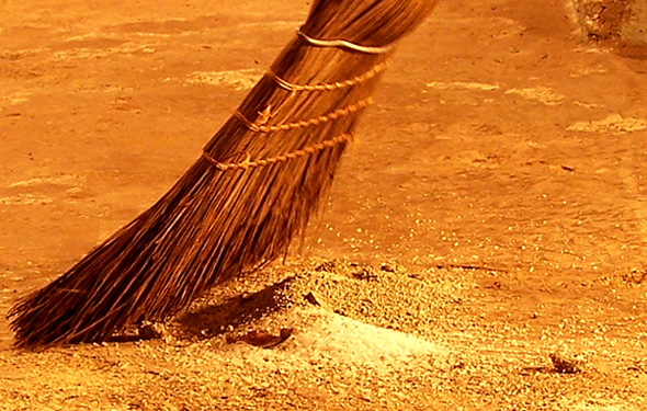 Dirt and a Broom