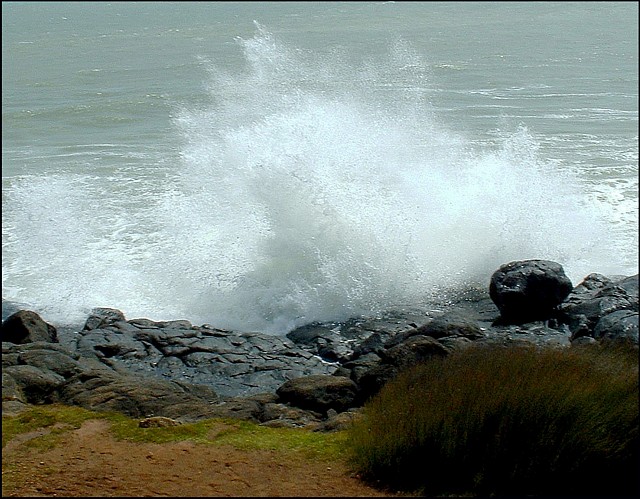 Conflict between Sea and Land