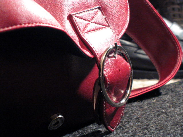 Leather and dog hair.
