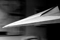 Paper Airplane:  A silent flight.
