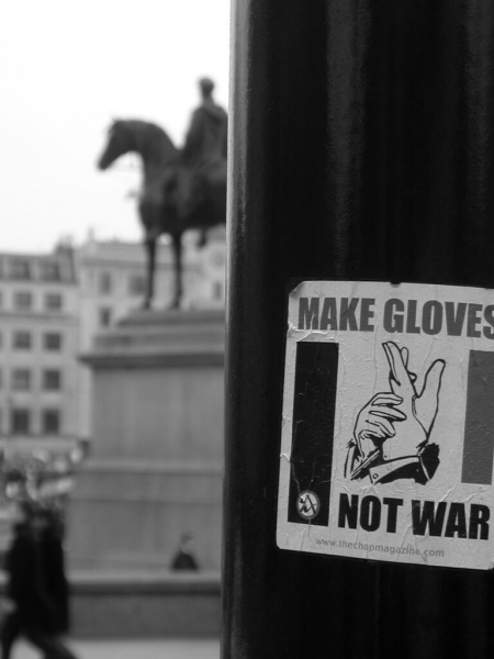Silent Protest, Trafalgar Square