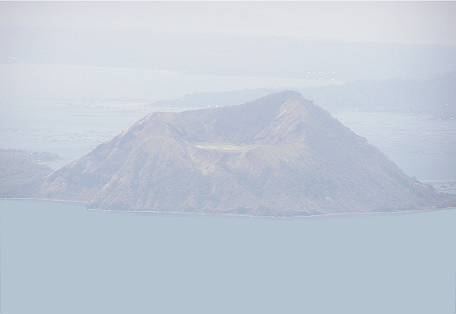 Misty Taal Volcano - Silent now........tomorrow?