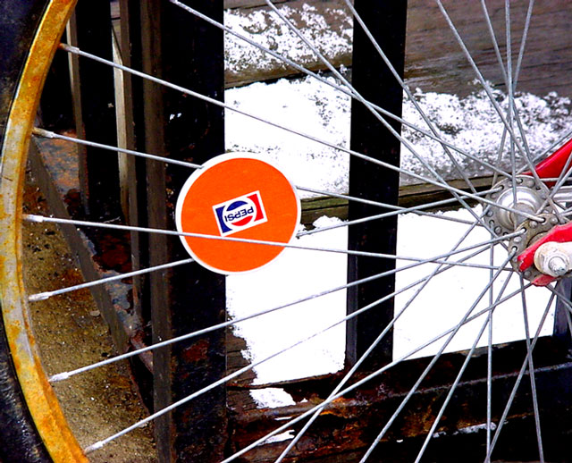 Bike Pepsi Parallel Spokes