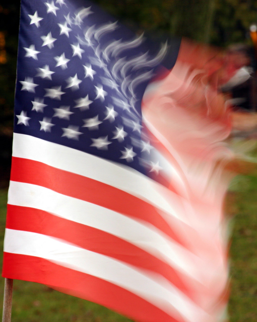 Old Glory Waving