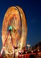 Big wheel spinning