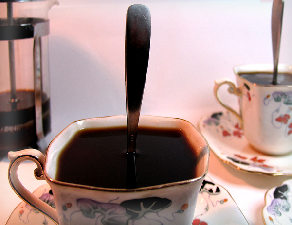 Strong coffee
