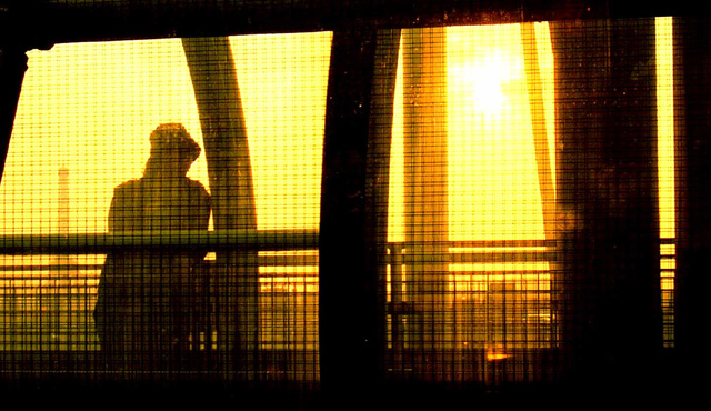 Pompidou at Sunset with Tour Eiffel